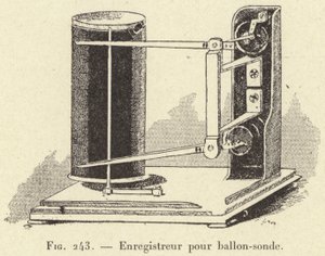 Registratore per pallone-sonda