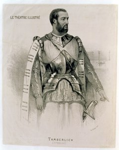 Enrico Tamberlick come Otello, da Il Teatro Illustrato da French School