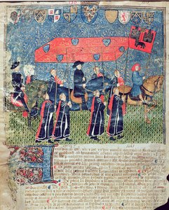 Ingresso di Carlo VII (1403-61) a Tolosa da French School