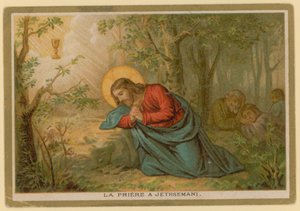 Episodio della vita di Gesù Cristo (cromolitografia) da French School