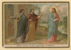 Episodio nella vita di Gesù Cristo (cromolitografia) da French School