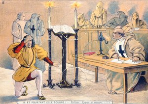Eppur si muove, Il Processo di Galileo Galilei (1564-1642) nel 1633 da French School