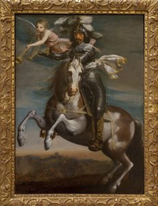 Ritratto equestre di Luigi XIII (1601-1643) da French School