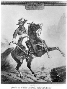 Ritratto equestre di Thomas Alexandre Dumas (1762-1806) da French School