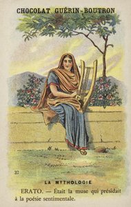 Erato, la musa della poesia lirica da French School