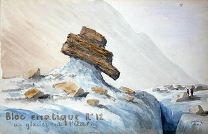 Blocco erratico n.12 al Ghiacciaio dell