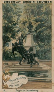 Eugene Delacroix, Pittore, 1799-1863, Eretto al Lussemburgo da French School