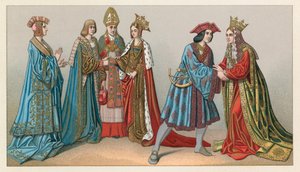 Costume europeo XV-XVI secolo da French School