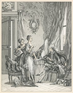 Costume europeo del XVIII secolo da French School