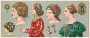 Costume europeo XVI secolo da French School