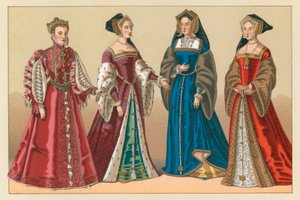 Costume europeo XVI secolo da French School