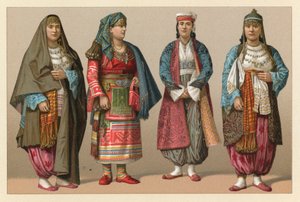 Costume della Turchia europea da French School