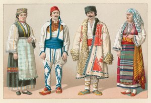 Costume della Turchia europea da French School
