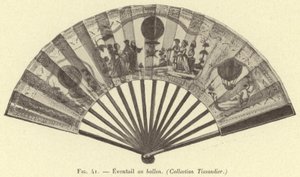 Ventaglio al pallone, (Collezione Tissandier)