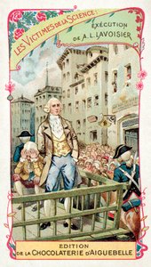Esecuzione di Antoine Lavoisier, 1794 da French School