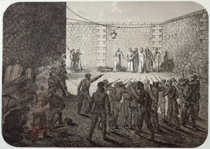 Esecuzione di ostaggi durante la Comune, 1871