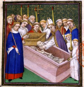 Esumazione e canonizzazione di San Luigi da French School