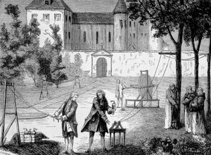 Esperimento fatto nel 1746 da Lemonnier nel convento dei Certosini per apprezzare la velocità dell