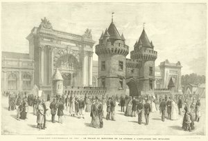 Esposizione Universale del 1889, il Palazzo del Ministero della Guerra all