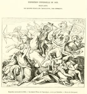 Esposizione universale del 1855, I Quattro Flagelli dell