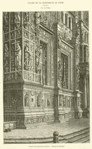 Facciata della Certosa di Pavia