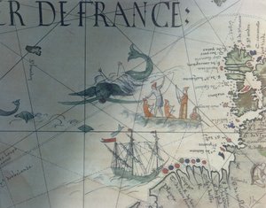 Facsimile della caccia alla balena e dell