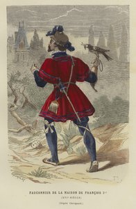 Falconiere della casa di Francesco I di Francia, XVI secolo da French School