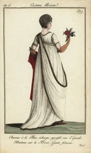Donna alla moda con taglio di capelli corto Titus ai Giardini di Tivoli