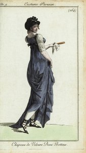 Donna alla moda o merveilleuse da French School