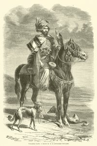 Falconiere curdo da French School