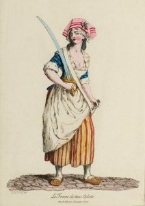 Sans-Culotte femminile, c.1792 da French School