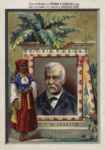 Ferdinand de Lesseps, imprenditore francese e costruttore di canali da French School