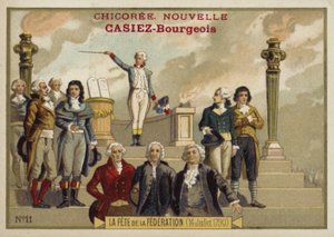 Festa della Federazione, Rivoluzione Francese, 14 luglio 1790