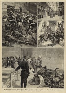 Incendio al Bazar de la Charité, Parigi, 1897 da French School