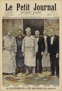 Incendio al Bazar de la Charité, Parigi, 1897 da French School