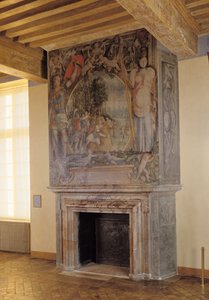 Caminetto nella Chambre du Roi da French School