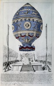 Primo volo umano di Pilâtre de Rozier il 21 novembre 1783