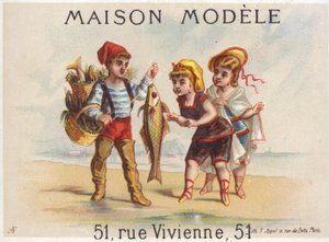 Pescatore che mostra il pescato del giorno alle ragazze da French School