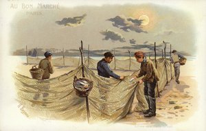Pescatori e reti da French School