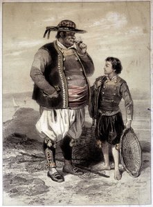 Pescatori di Douarnenez, c. 1855