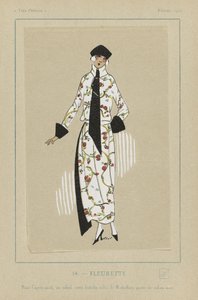 Fleurette, da Tres Parisiens, pub. 1922 (stampa a stencil)