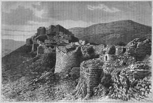 Fortezza di Baniyas, da La Syrie d