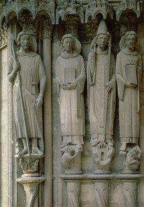 Quattro santi martiri, Cattedrale di Chartres, c.12120
