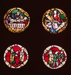 Quattro vetrate raffiguranti scene della Vita di Cristo, dalla Chapelle du Rosaire