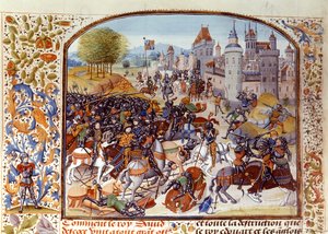 Battaglia di Nevilles Cross dalla Guerra dei Cent