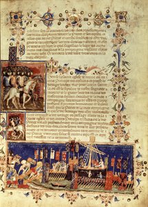 Fr 4274 fol.6 Partenza per le Crociate, 1352