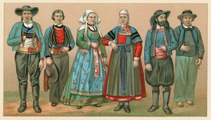 Costume francese da French School