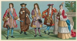 Costume francese XVII-XVIII secolo da French School