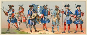 Costume francese XVII-XVIII secolo da French School