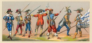 Costume francese XVII-XVIII secolo da French School
